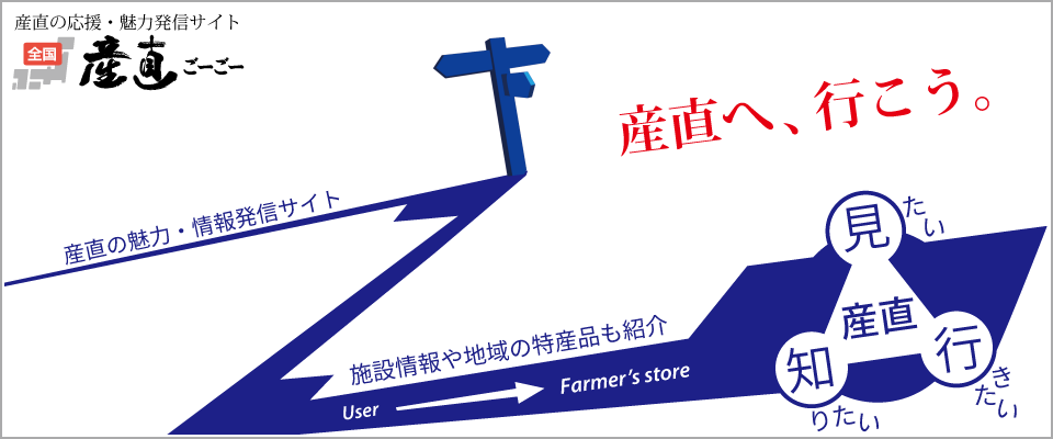 産直ごーごーは全国の産直を応援しています